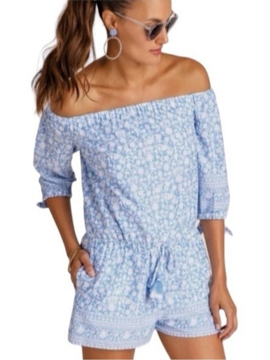Vineyard Vines Pants - Vineyard Vines Otomi Off Shoulder Romper